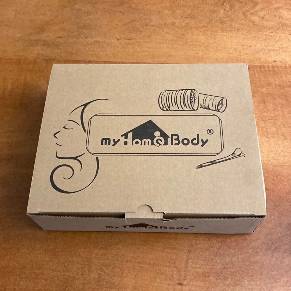 My Home Body hair rollers with clips. New in box.
